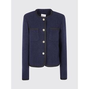 Semicouture Jacket Woman Blue
